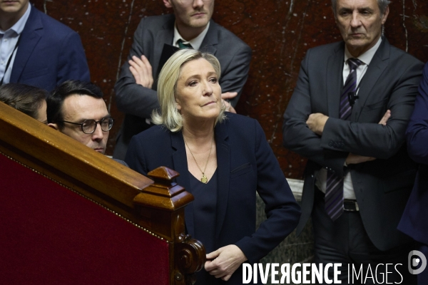 Assemblee Nationale Jour de motion  de censure