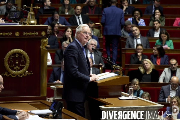 Assemblee Nationale Jour de motion  de censure