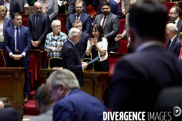 Assemblee Nationale Jour de motion  de censure