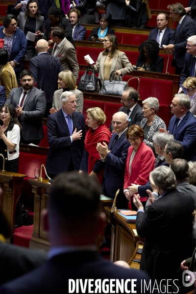 Assemblee Nationale Jour de motion  de censure