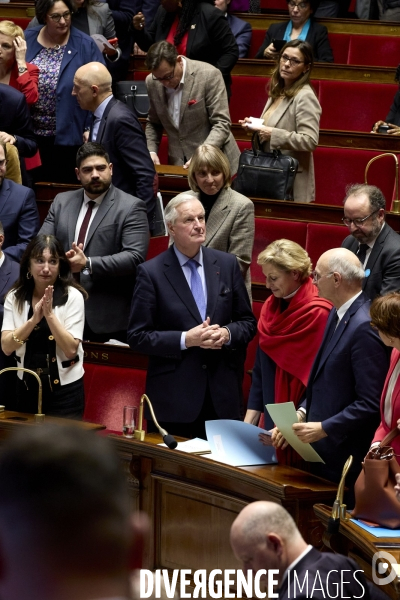 Assemblee Nationale Jour de motion  de censure