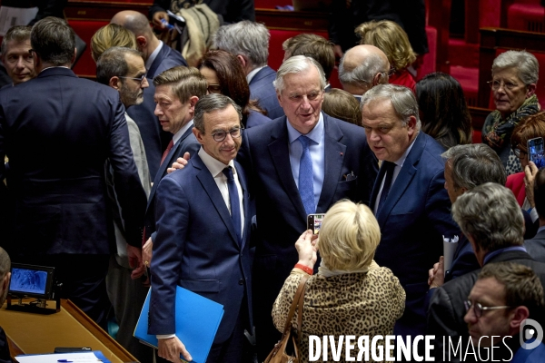 Assemblee Nationale Jour de motion  de censure