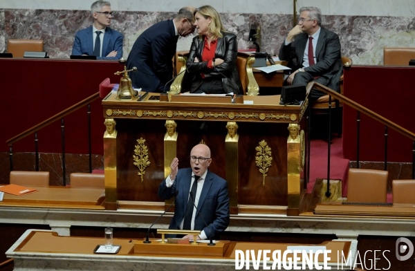 Assemblee Nationale /Censure du gouvernement Barnier