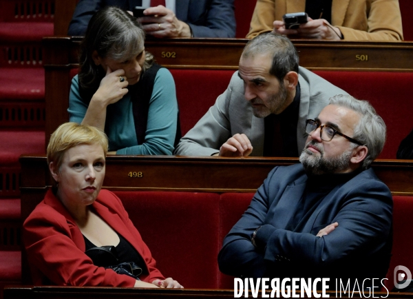 Assemblee Nationale /Censure du gouvernement Barnier