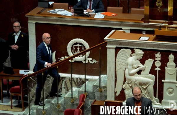 Assemblee Nationale /Censure du gouvernement Barnier