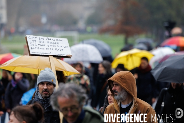 Manifestation pour la défense des services publics à Nantes