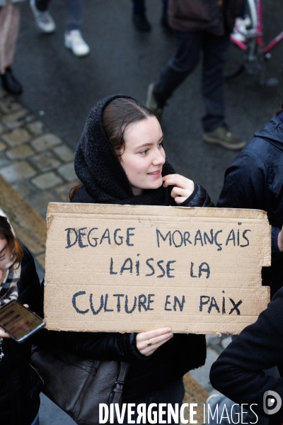 Manifestation pour la défense des services publics à Nantes