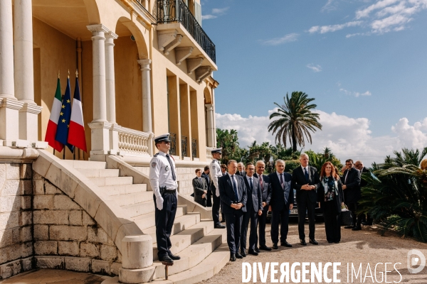 Michel Barnier et Bruno Retailleau en visite à Menton et Vintimille