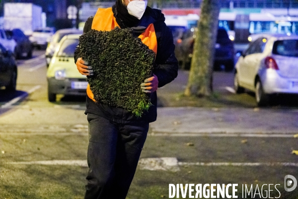 Ici on débitume, ailleurs on bétonne