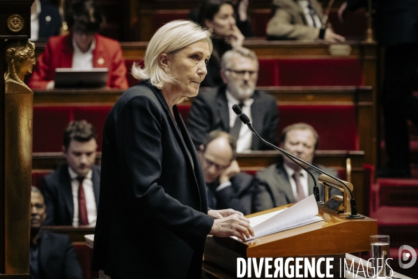 Motions de censure déposées par le NFP et le RN