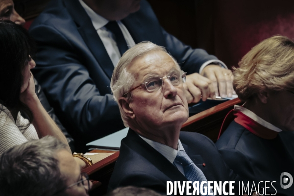 Motions de censure déposées par le NFP et le RN