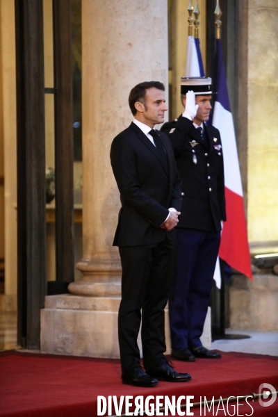 Elysee: macron recoit trump et zelensky