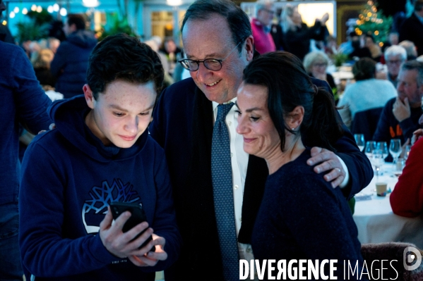 François Hollande en Corrèze