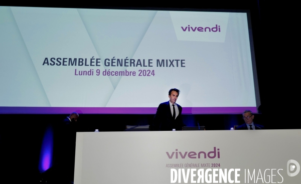 Assemblée générale de Vivendi / projet de scission