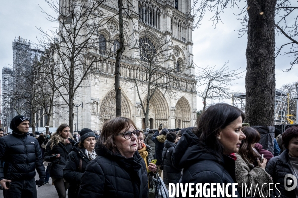 Notre-Dame de Paris - 09.12.2024 Ouverture au public 