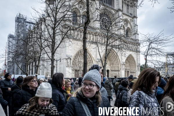 Notre-Dame de Paris - 09.12.2024 Ouverture au public 