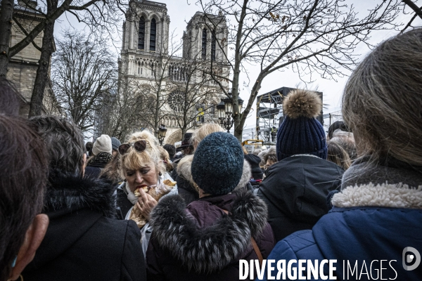 Notre-Dame de Paris - 09.12.2024 Ouverture au public 