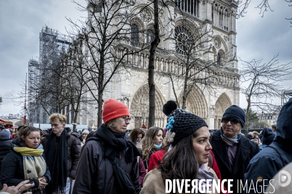 Notre-Dame de Paris - 09.12.2024 Ouverture au public 