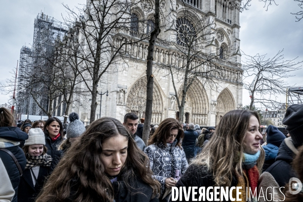 Notre-Dame de Paris - 09.12.2024 Ouverture au public 