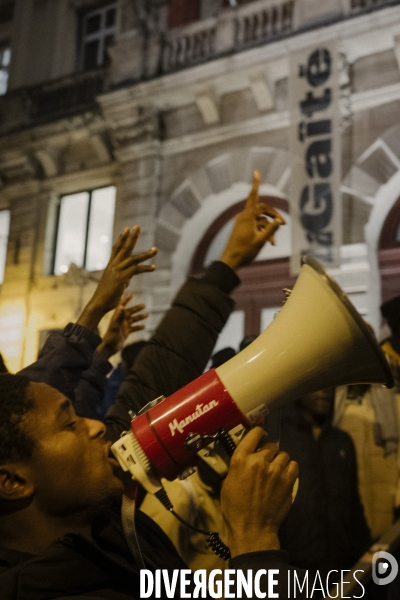 Occupation de la Gaité Lyrique par des mineurs isolés
