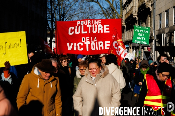 Manifestation pour l emploi et l industrie à Nantes