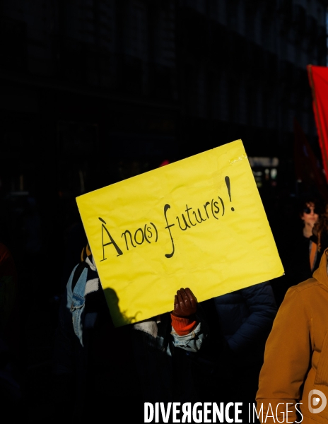 Manifestation pour l emploi et l industrie à Nantes