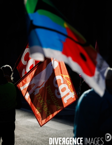 Manifestation pour l emploi et l industrie à Nantes