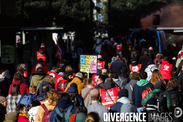 Manifestation pour l emploi et l industrie à Nantes