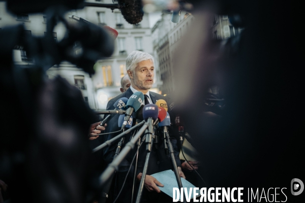 Consultations à l Elysée des chefs de partis