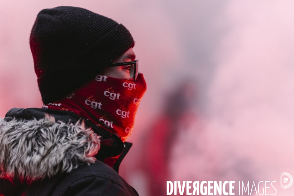 Manifestation pour l’emploi et l’industrie face aux plans sociaux