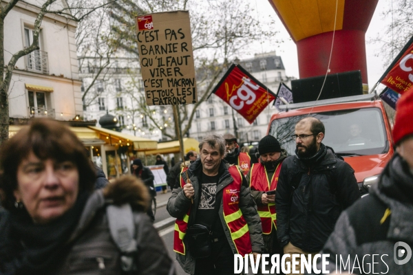 Manifestation pour l’emploi et l’industrie face aux plans sociaux