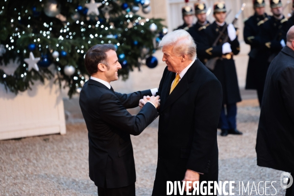 Rencontre macron - trump - zelensky