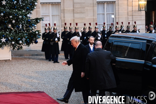 Rencontre macron - trump - zelensky