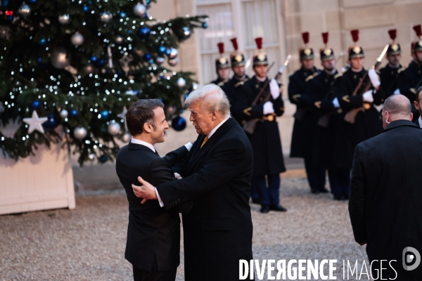 Rencontre macron - trump - zelensky