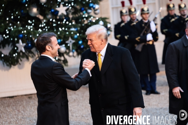 Rencontre macron - trump - zelensky