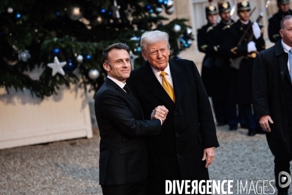 Rencontre macron - trump - zelensky