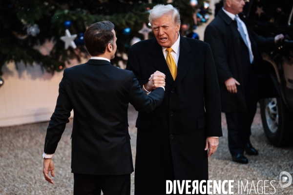 Rencontre macron - trump - zelensky