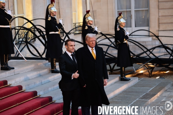 Rencontre macron - trump - zelensky