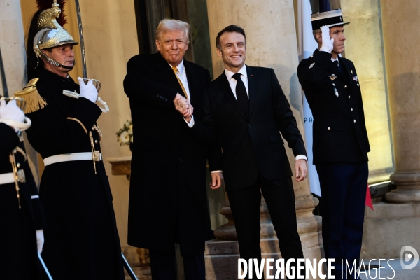 Rencontre macron - trump - zelensky