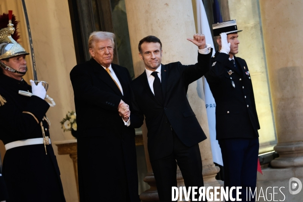 Rencontre macron - trump - zelensky
