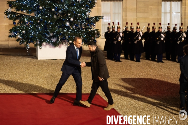 Rencontre macron - trump - zelensky