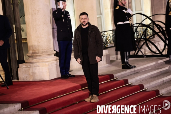 Rencontre macron - trump - zelensky