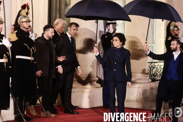 Rencontre macron - trump - zelensky