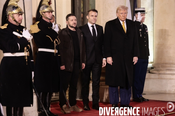 Rencontre macron - trump - zelensky