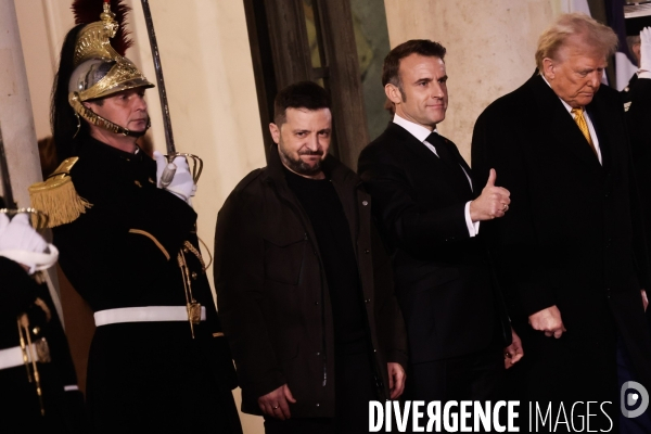 Rencontre macron - trump - zelensky