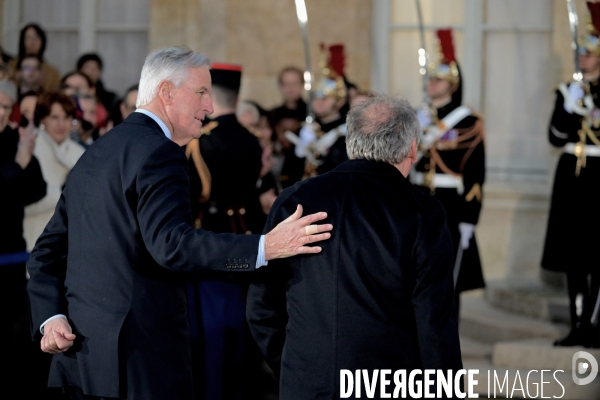Passation de pouvoirs entre Michel BARNIER et François Bayrou