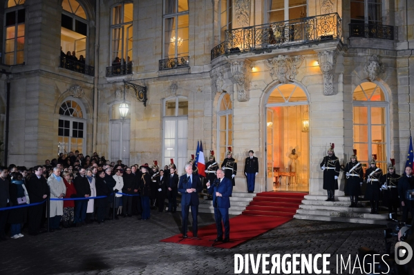 Passation de pouvoirs entre Michel BARNIER et François Bayrou