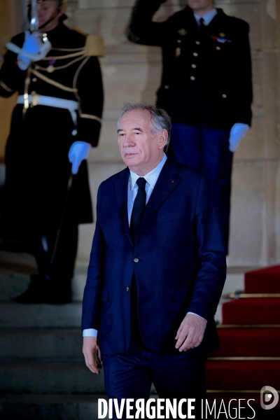 Passation de pouvoirs entre Michel BARNIER et François Bayrou