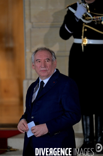 Passation de pouvoirs entre Michel BARNIER et François Bayrou