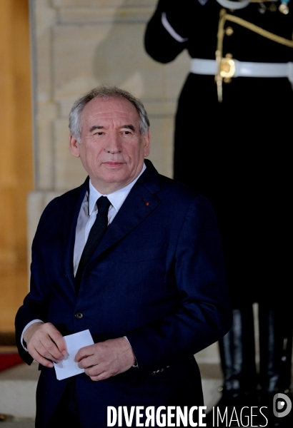 Passation de pouvoirs entre Michel BARNIER et François Bayrou